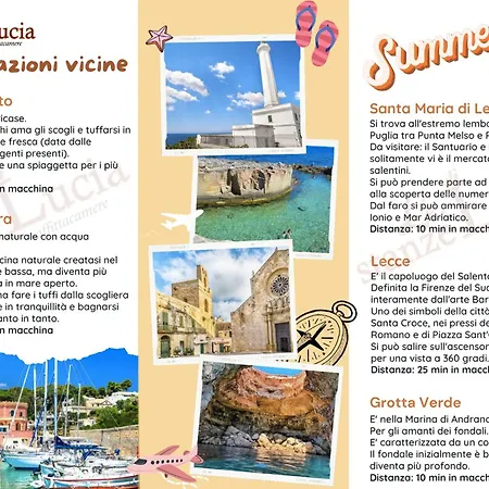 Le Stanze Di Lucia Vicino Ospedale Cardinale Panico A 3* Tricase